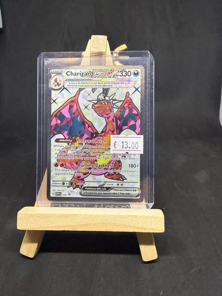 Charizard ex 56 nm/nm, Hobby en Vrije tijd, Verzamelkaartspellen | Pokémon, Ophalen of Verzenden, Zo goed als nieuw