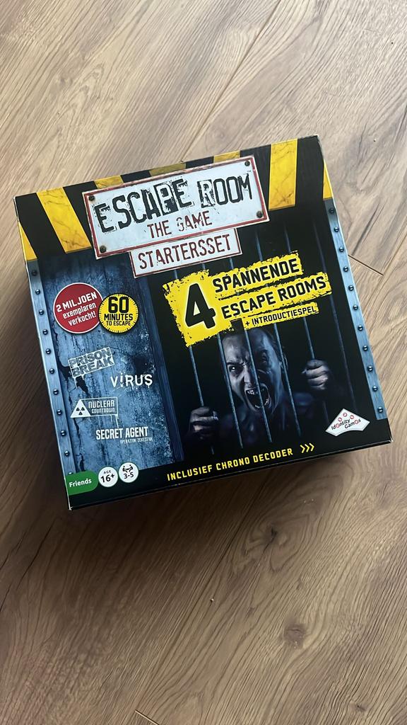 Escape room, Ophalen of Verzenden, Zo goed als nieuw