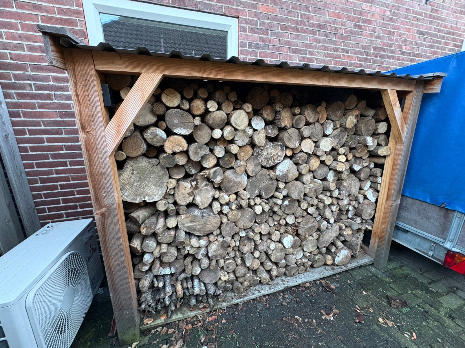 Houtopslag, Ophalen, Nieuw, Hout
