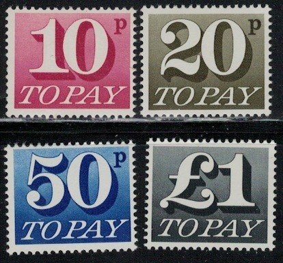 Y354 Engeland Port 76/79 postfris, Postzegels en Munten, Postzegels | Europa | UK, Verzenden, Postfris