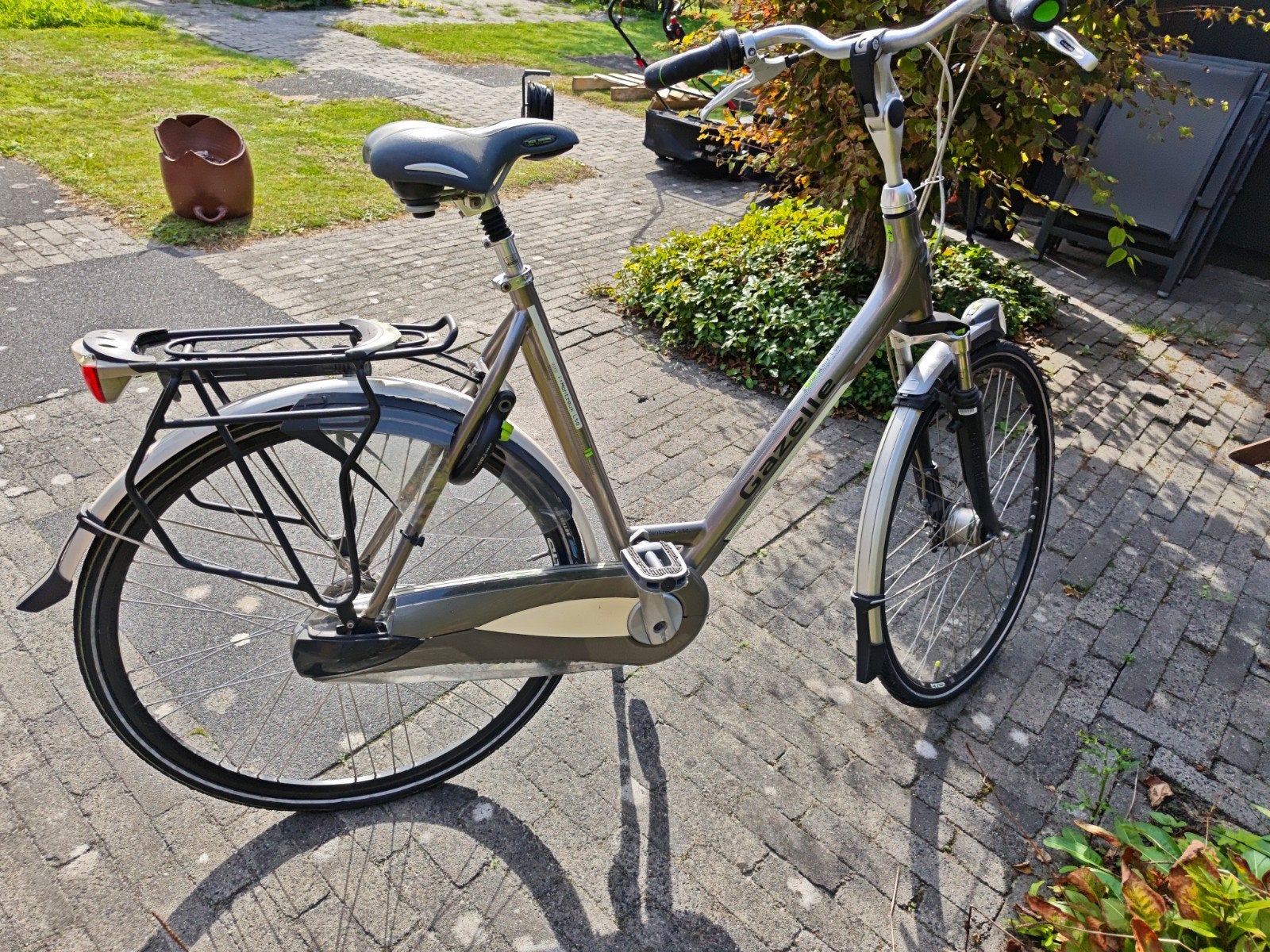 Gazelle Montreux Ltd. Damesfiets, Ophalen, 53 tot 56 cm, Velgrem, Versnellingen