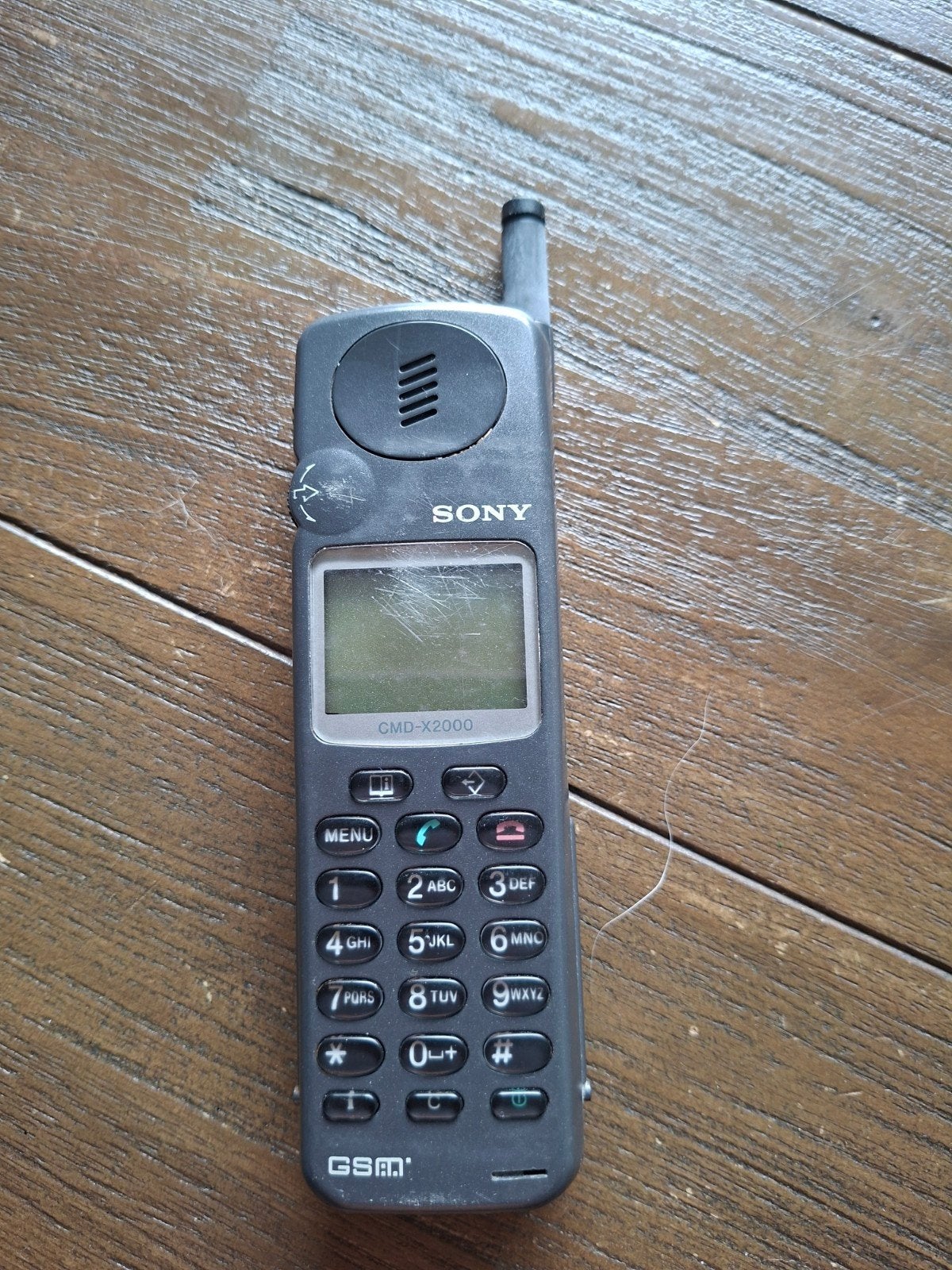 Vintage Sony CMD-X2000 GSM Telefoon - Klassiek Model, Telecommunicatie, Gebruikt, Geen camera, Zwart, Overige systemen