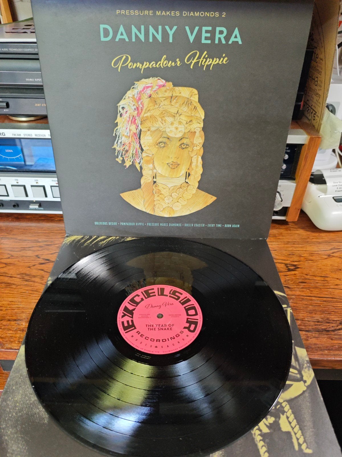 Danny Vera - Pressure Makes Diamonds 1 & 2 LP + CD, Ophalen of Verzenden, Zo goed als nieuw, 12 inch, LP