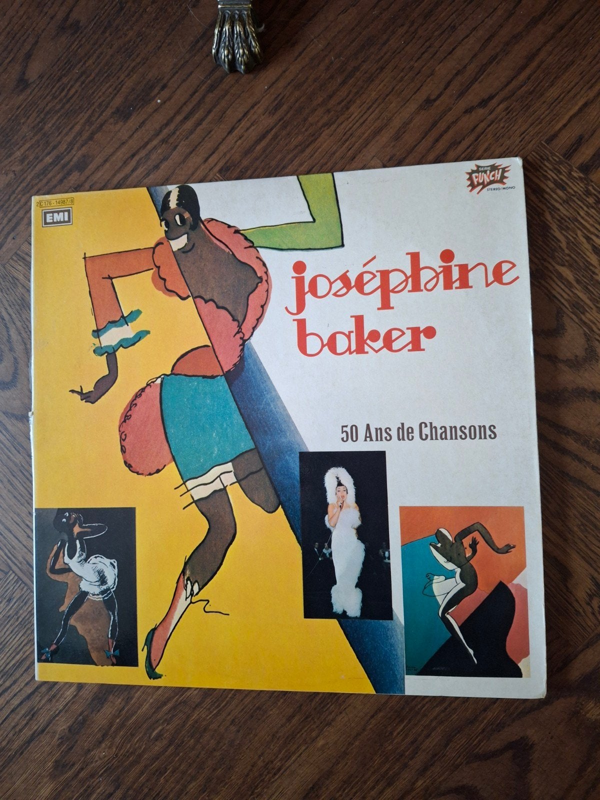 Josephine Baker - 50 Ans de Chansons LP (EMI), Ophalen of Verzenden, Gebruikt, Album