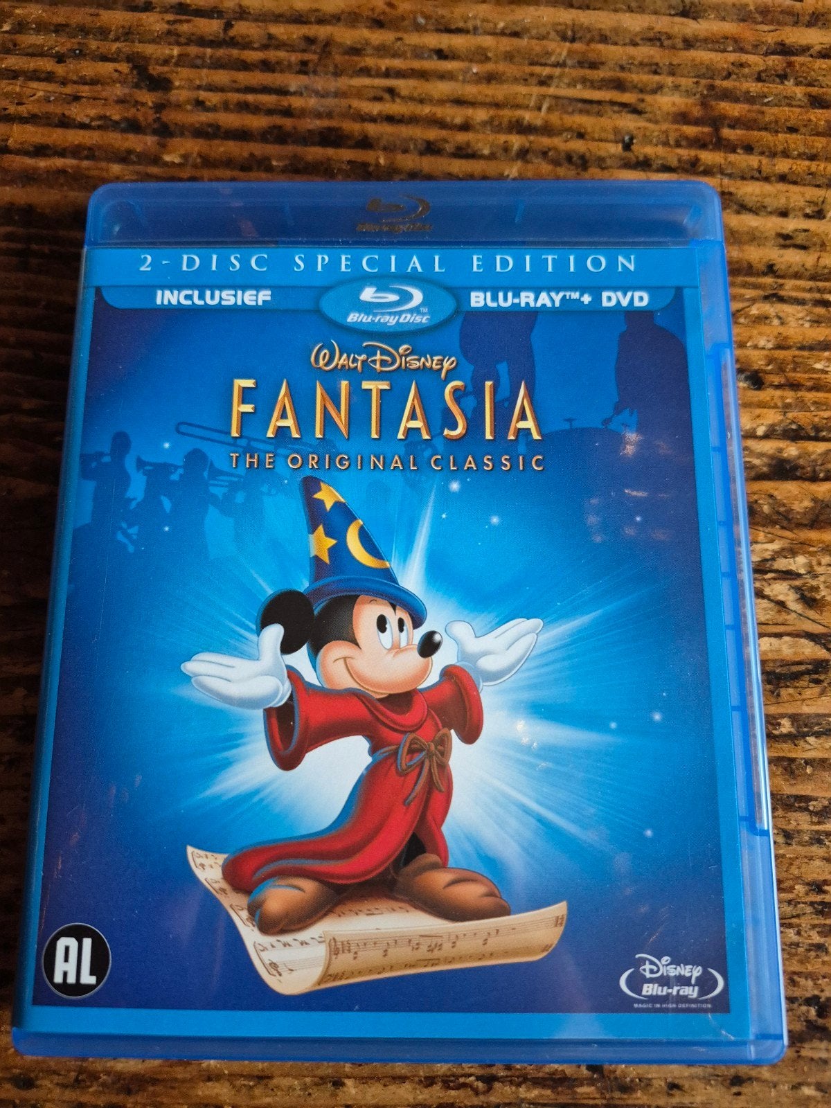 Disney Fantasia blyray only, Alle leeftijden, Nederlands, Concert, Ophalen of Verzenden