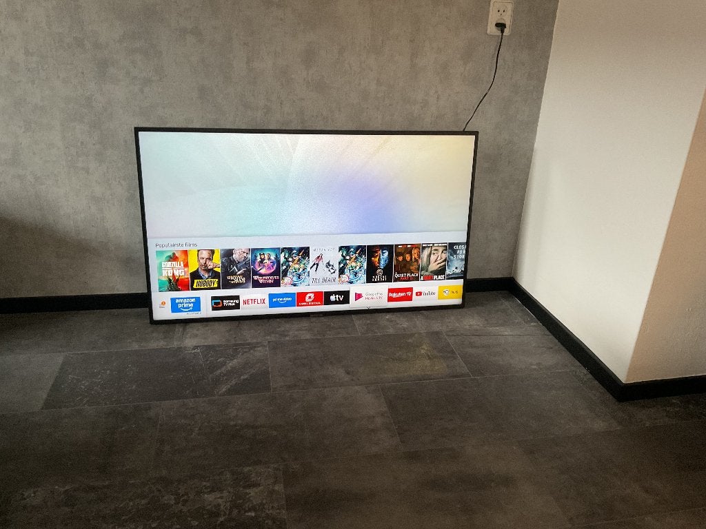 SAMSUNG Smart TV 49 inch + soundbar., Ophalen, 50 Hz, Samsung, 100 cm of meer
