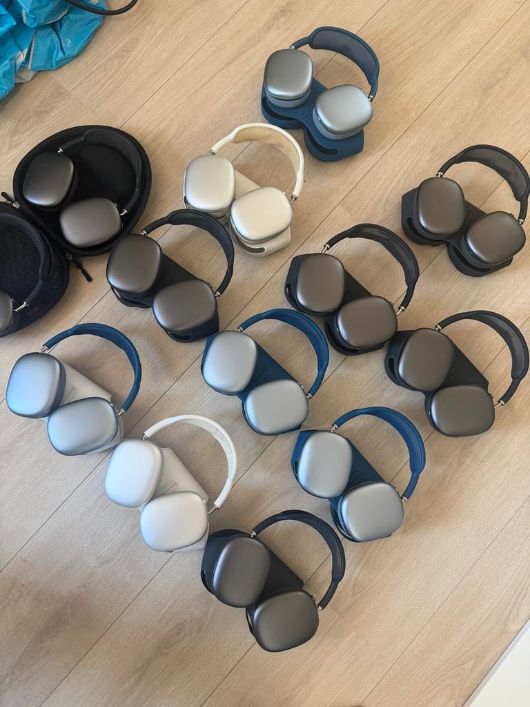 Partij 13x Apple Airpods Max Headset Koptelefoon Originele, Ophalen of Verzenden, Gebruikt, Overige merken