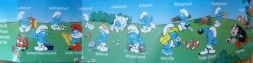 AH alle 15 smurfjes van de verzameling, Verzamelen, Albert Heijn, Ophalen of Verzenden