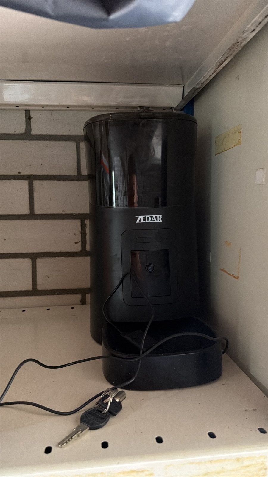 Zedar automatische kattenbak met camera, Ophalen