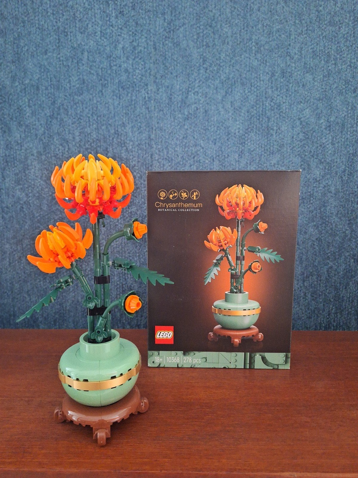 LEGO Botanische Collectie Chrysant (10368), Ophalen of Verzenden, Zo goed als nieuw