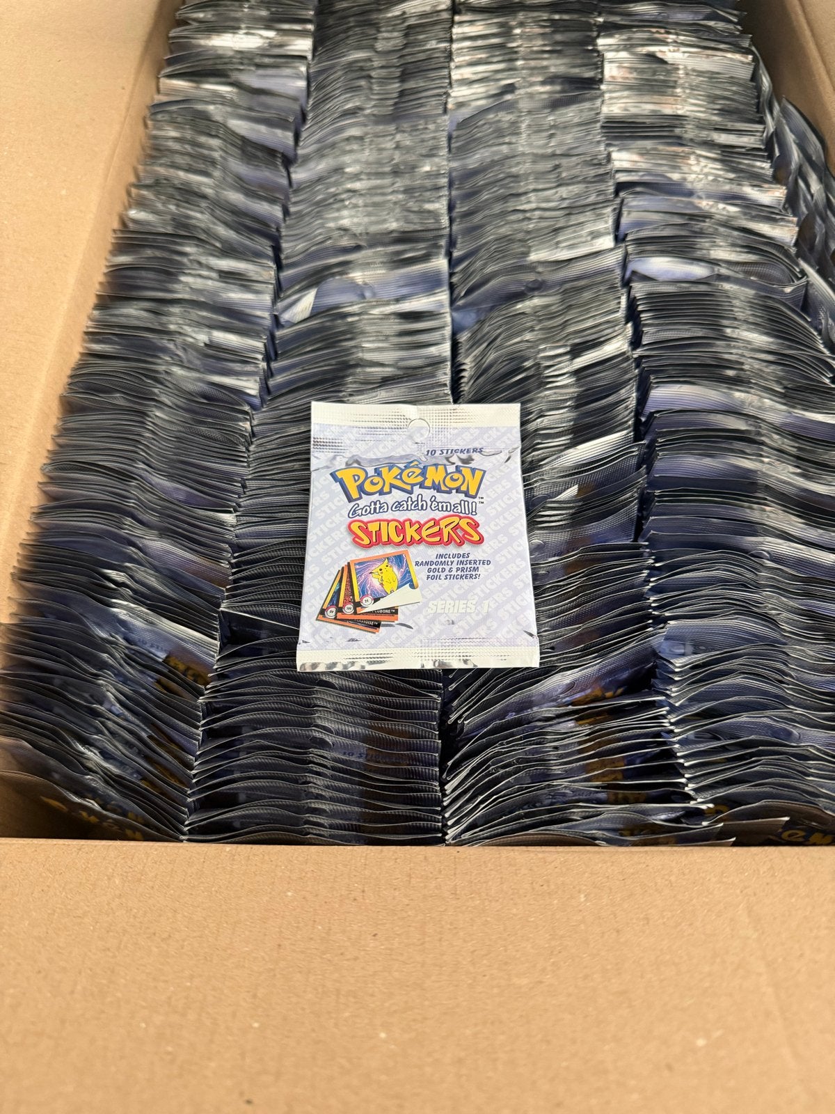1999 Pokémon Artbox Japan Series One Sticker Pack (750x), Ophalen of Verzenden, Nieuw, Overige typen