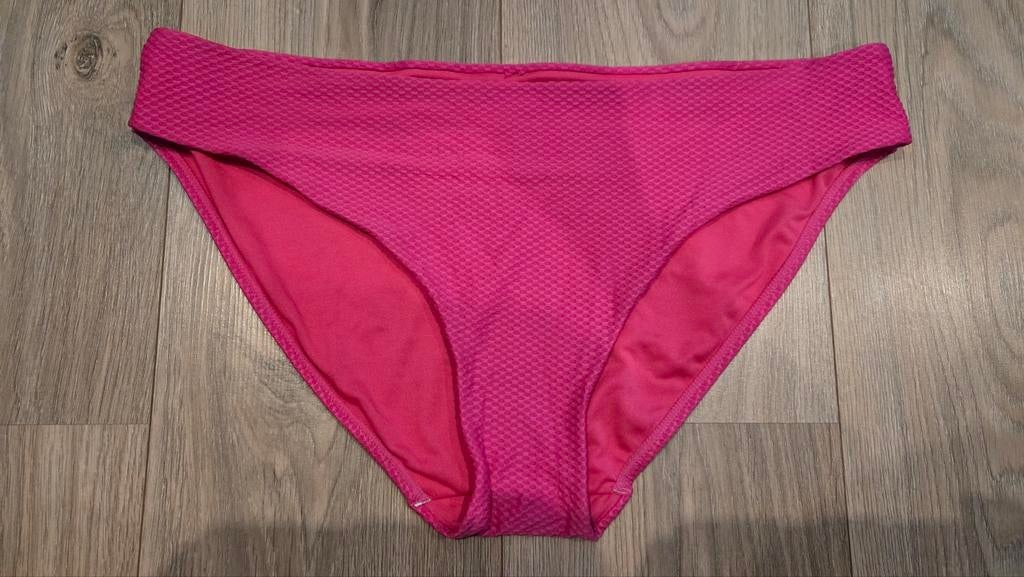 Hema Neon Roze Bikini Broekje - Maat L, Verzenden, Zo goed als nieuw, Roze, Bikini