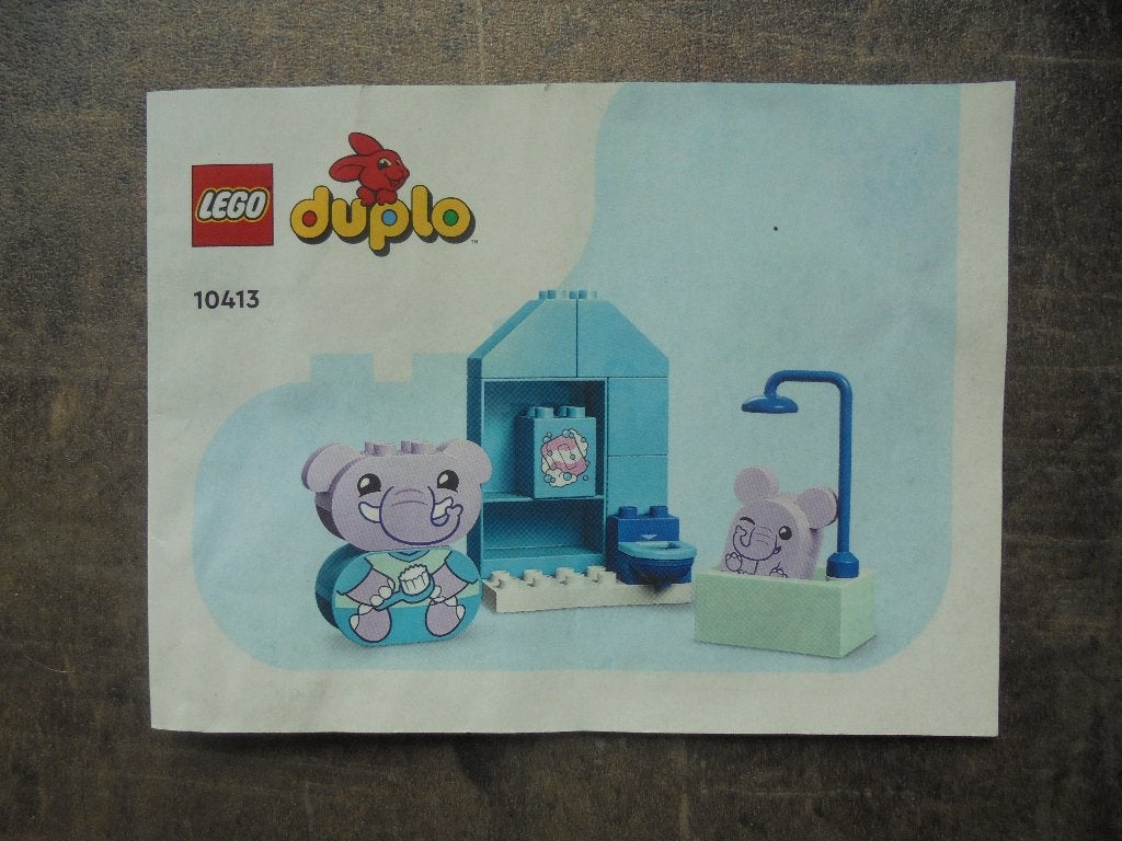 Lego Duplo Building Instruction 10413 (zie foto's), Ophalen of Verzenden, Gebruikt, Losse stenen, Duplo