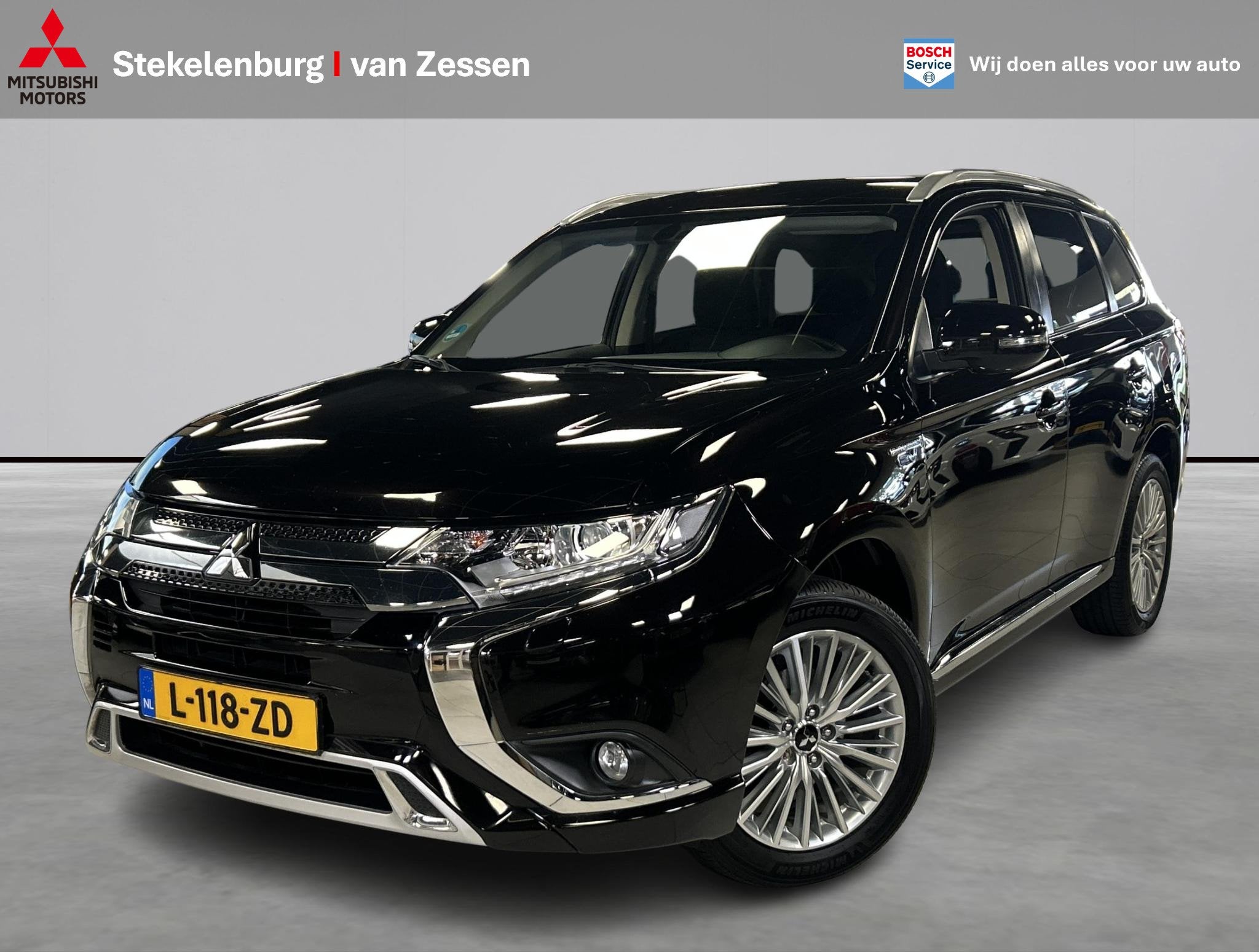 Mitsubishi Outlander 2.4 PHEV Pure, Auto's, Automaat, Verwarmde buitenspiegels, Euro 6, 4 cilinders