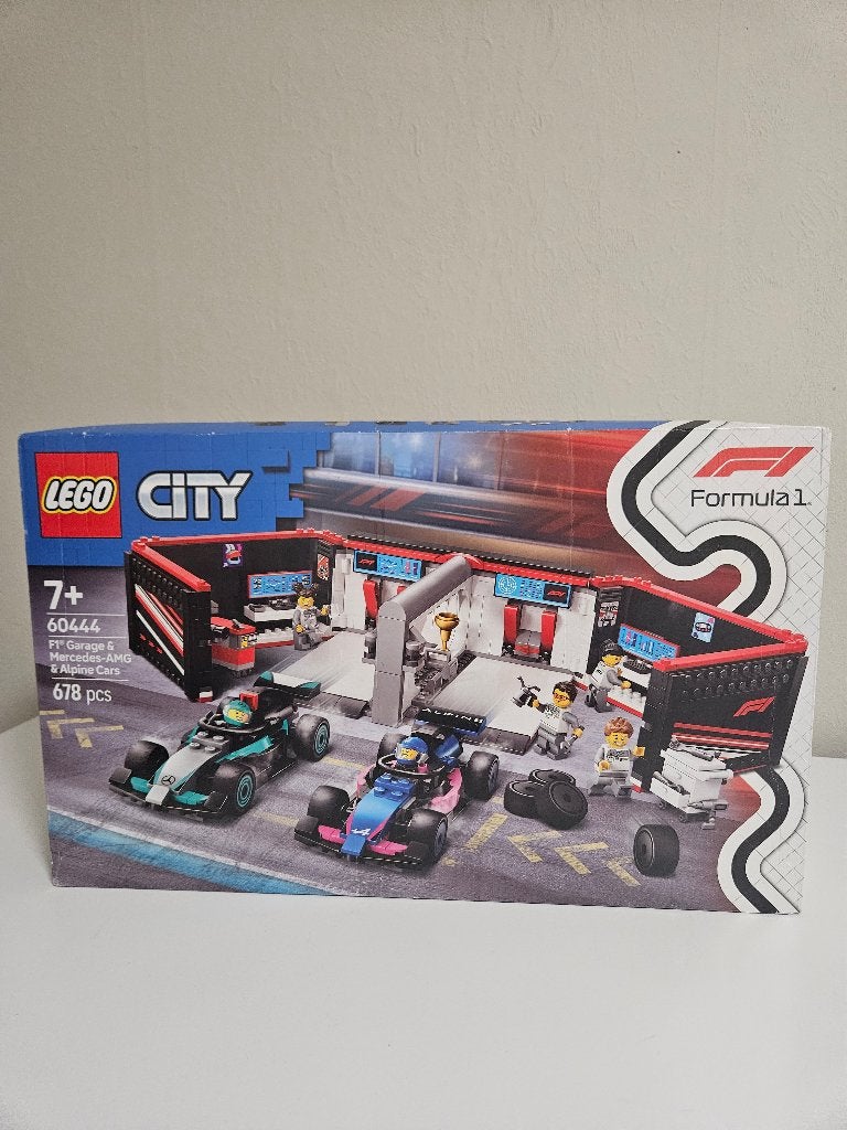 Lego City F1 Garage 60444, City, Nieuw, Ophalen of Verzenden, Complete set