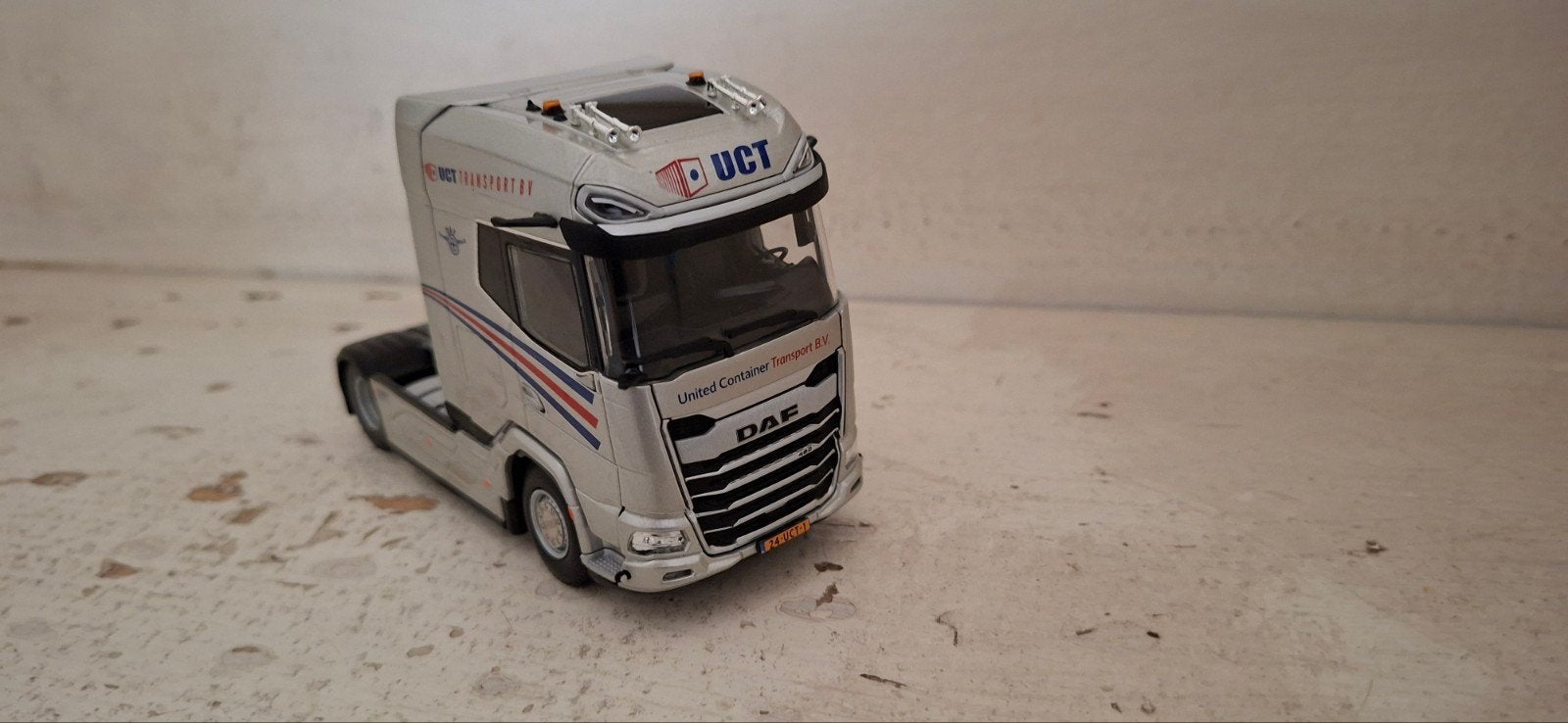 Mooie Daf xg+ te koop van Wsi, Hobby en Vrije tijd, Modelauto's | 1:50, Ophalen of Verzenden, Zo goed als nieuw, Bus of Vrachtwagen