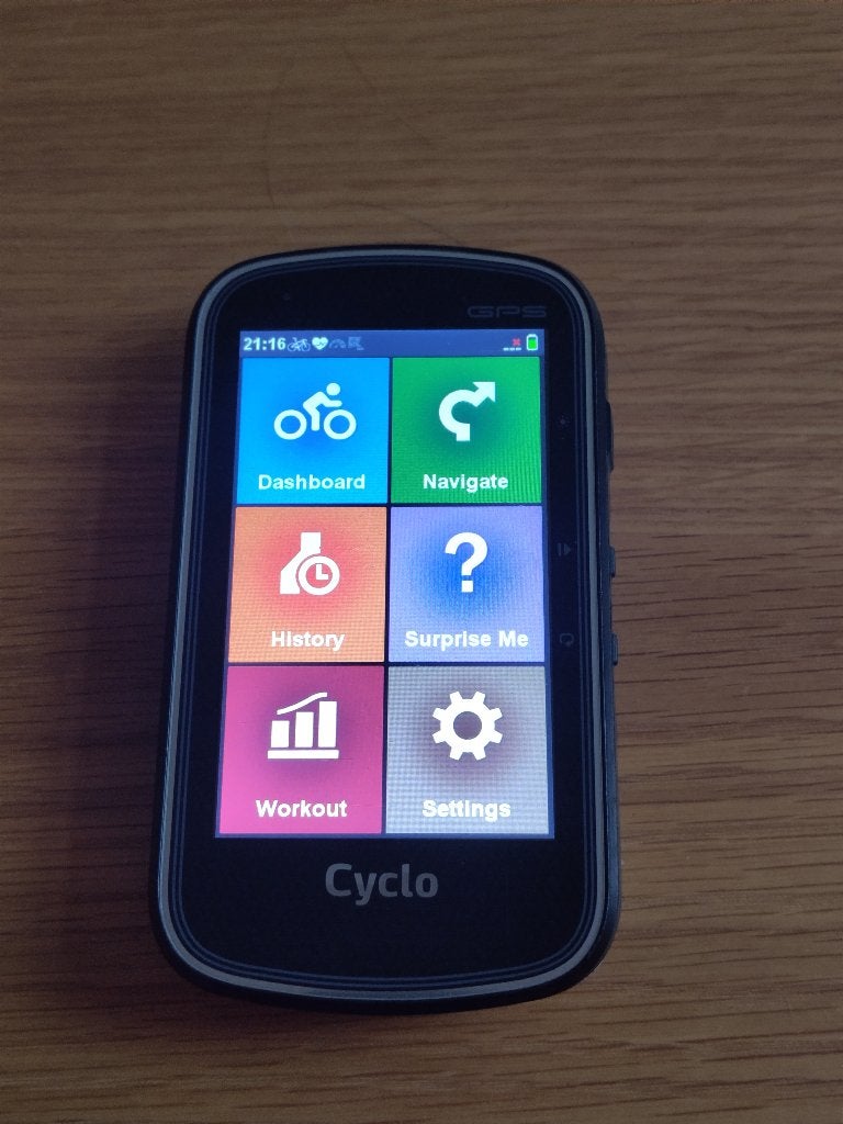Mio Cyclo 405 Fietsnavigatie GPS incl. stuurhouder, Fietsen en Brommers, Fietsaccessoires | Fietscomputers, Ophalen of Verzenden