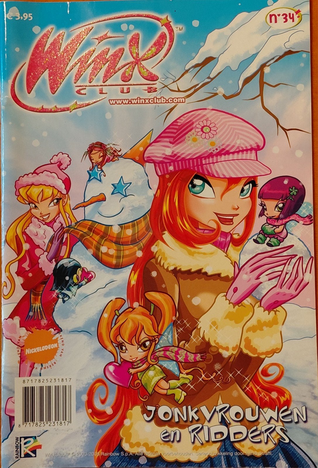 Winx Club Magazine - Jonkvrouwen en Ridders (Nr. 34), Ophalen of Verzenden, Gelezen, Overige typen