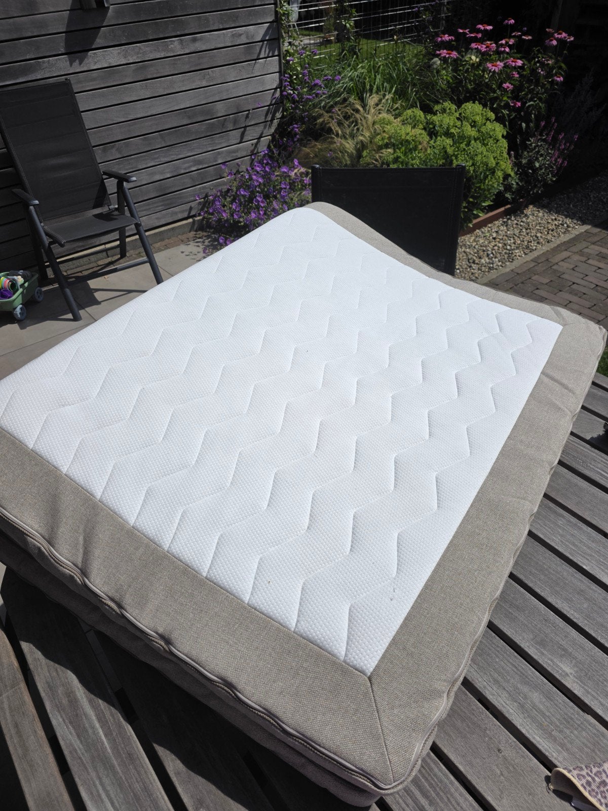 Jysk Matrastopper Natuurrubber (Latex) 120x200 - Goede staat, Huis en Inrichting, Ophalen, Gebruikt, Twijfelaar, 200 cm