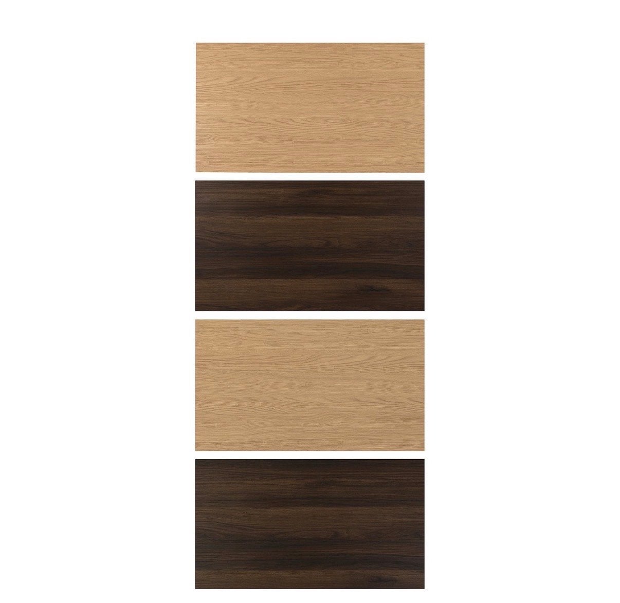 4 panelen voor IKEA Pax schuifdeur, 100x236 cm, Ophalen, Gebruikt, 200 cm of meer, 50 tot 100 cm