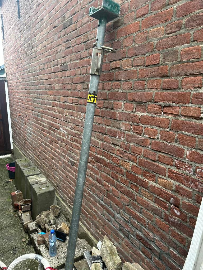 Verstelbare bouwstempel / onderslagstempel, Ophalen, Gebruikt, Overige typen, 2 tot 5 meter