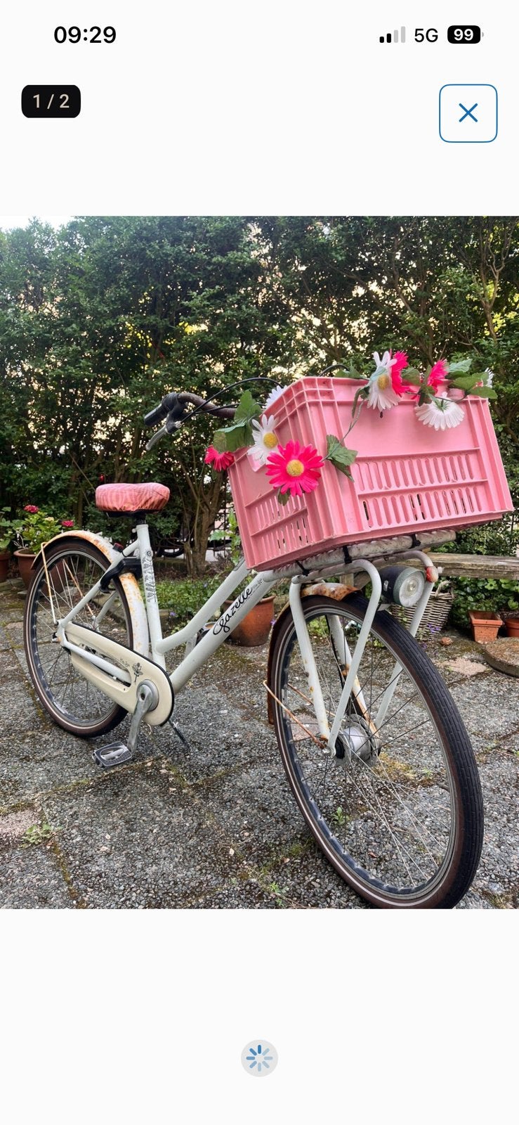 Fiets Gazelle, Ophalen, Zo goed als nieuw, 26 inch of meer