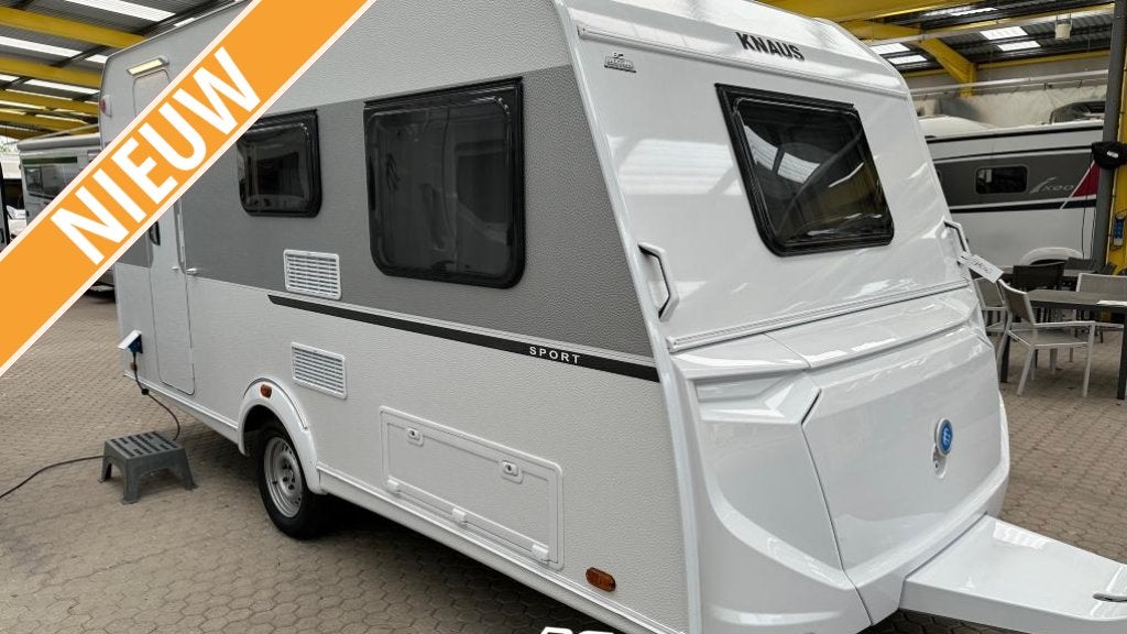 Knaus Sport 420 QD NIEUW!, Bedrijf, Treinzit, Schokbreker, 5 tot 6 meter