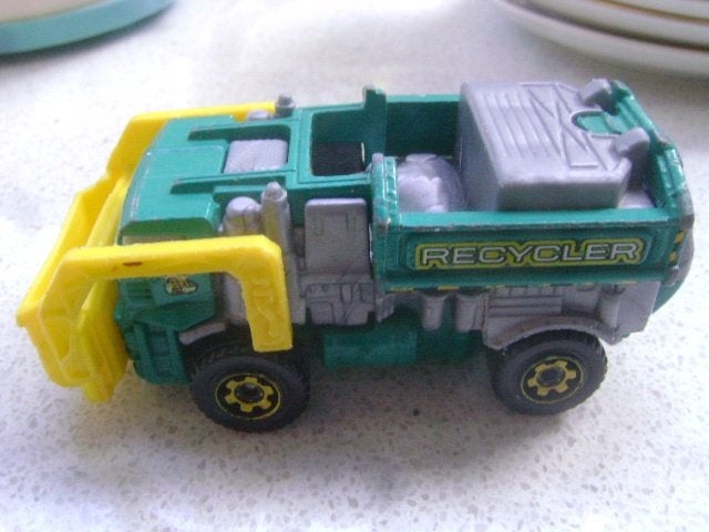 vintage matchbox auto garbage gulper 2013, Ophalen of Verzenden, Gebruikt