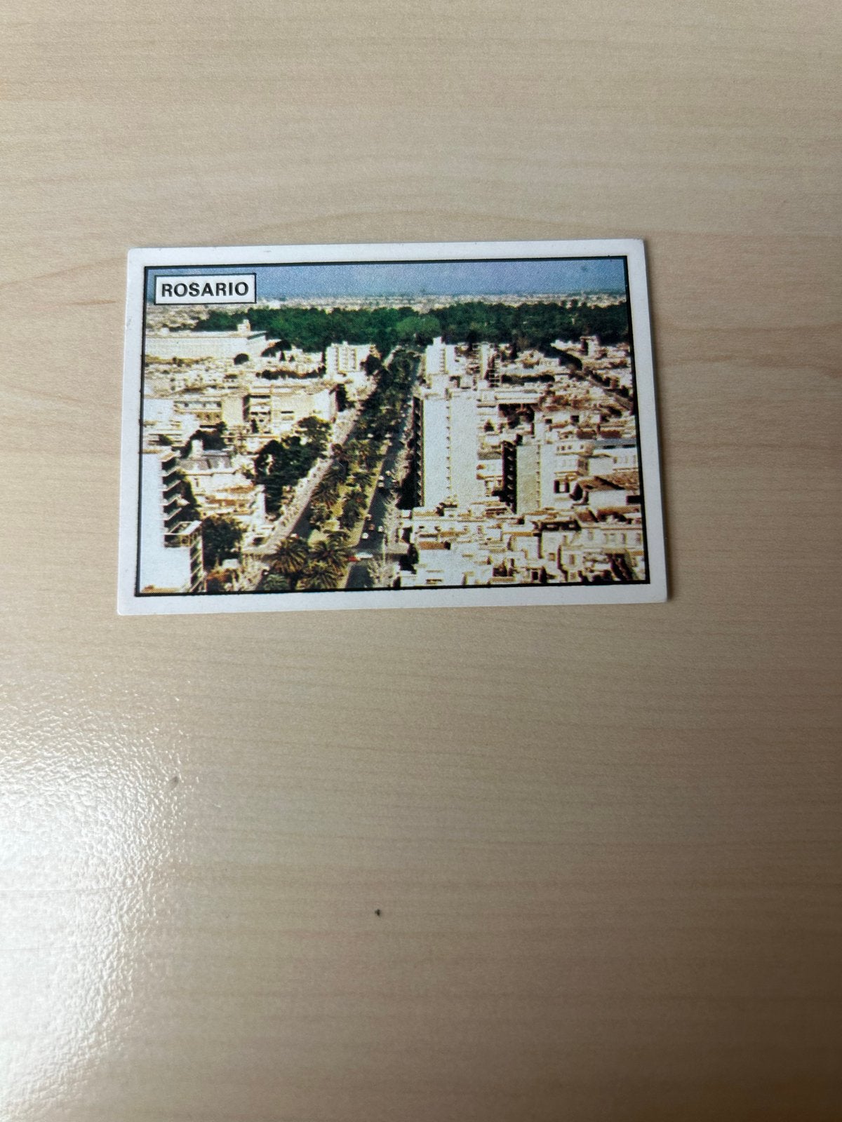 Panini WK 1978 Plaatje #36 Rosario Argentinië, Ophalen of Verzenden, Zo goed als nieuw, Sticker