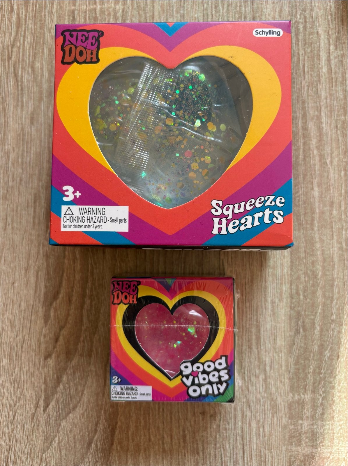 NeeDoh Squeeze Hearts Fidget Speelgoed - Nieuw, Ophalen of Verzenden, Nieuw, Jongen of Meisje