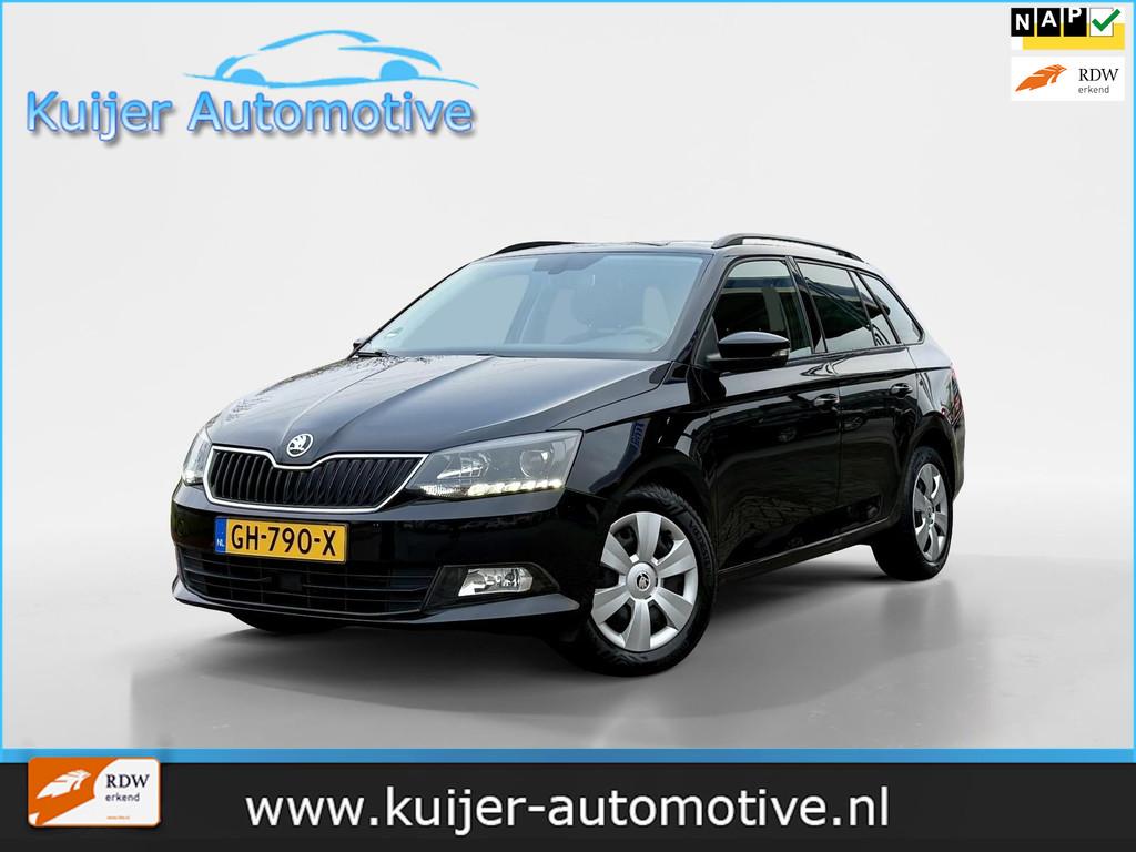 Skoda Fabia Combi 1.2 TSI First Edition Ambition, Auto's, Skoda, Stof, 4 cilinders, Zwart, Origineel Nederlands