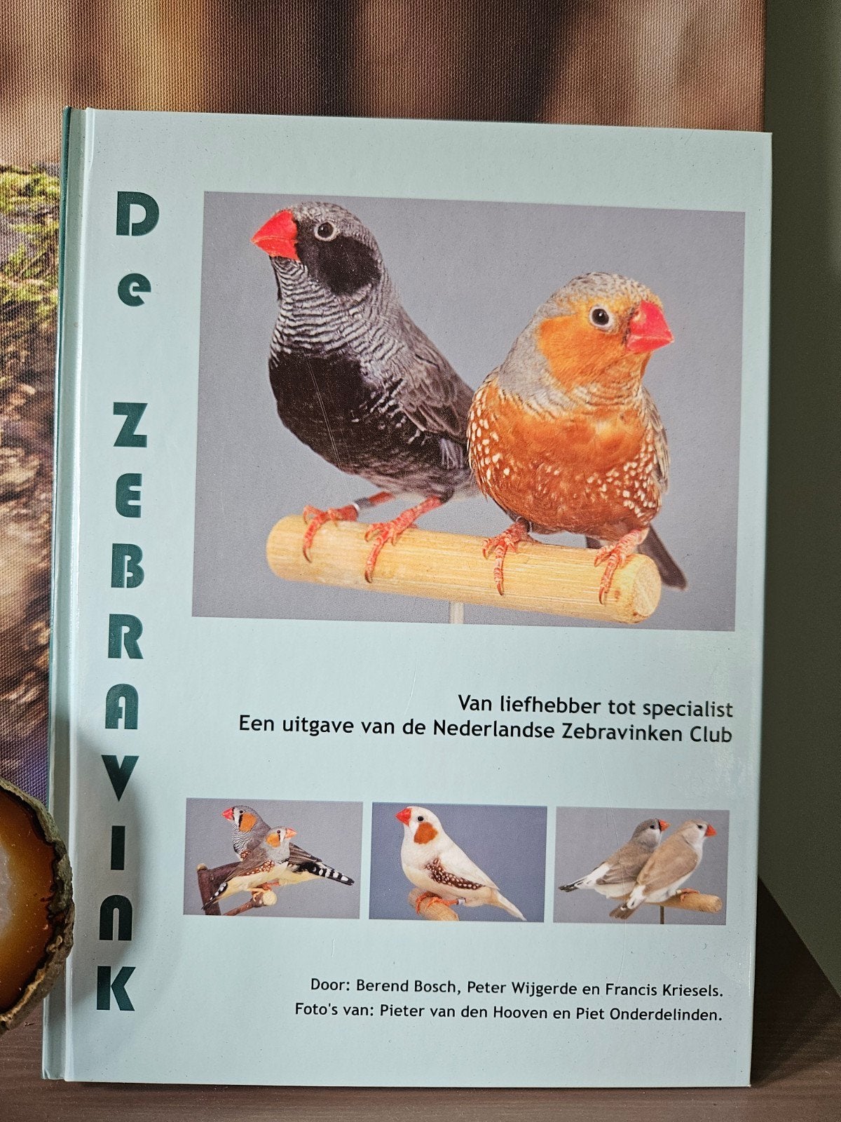 De Zebravink - Nieuw boek over zebravinken, Ophalen of Verzenden, Nieuw, Vogels, Berend Bosch, Peter Wijgerde en Francis Kriesels