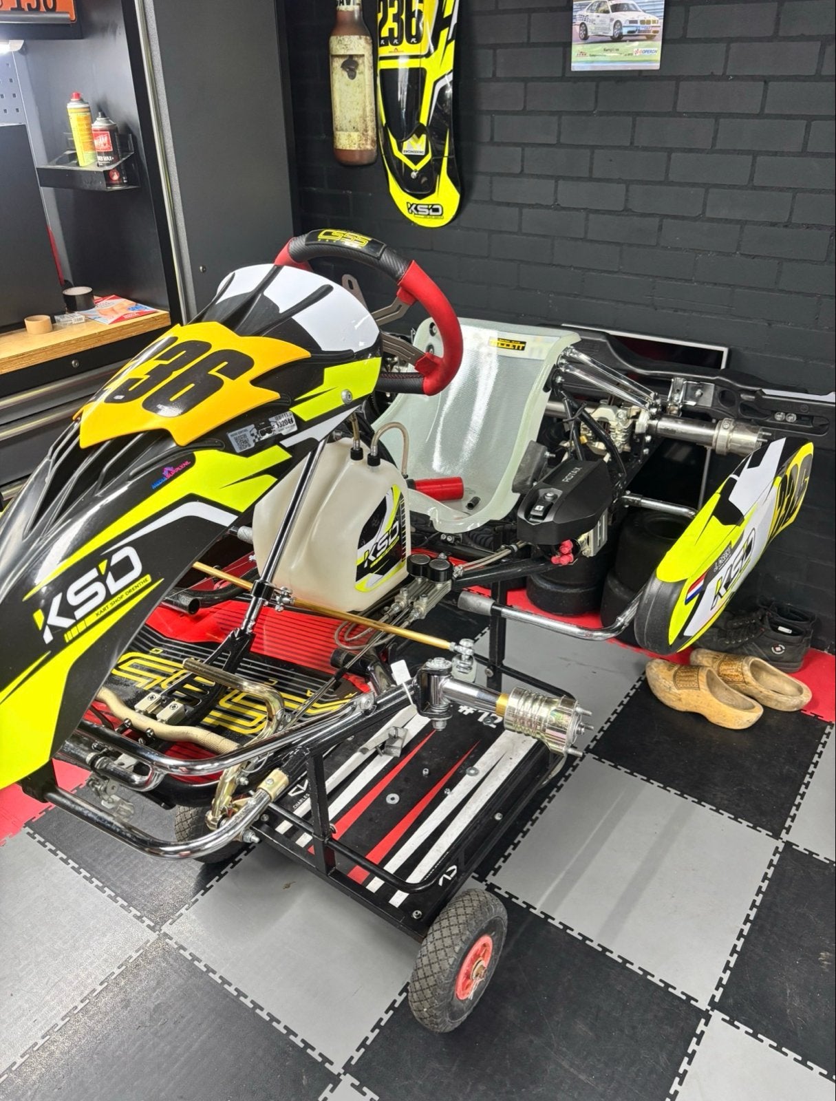 OTK Kart 2025 CS55 met of zonder rotax motor, Ophalen of Verzenden, Zo goed als nieuw, Kart
