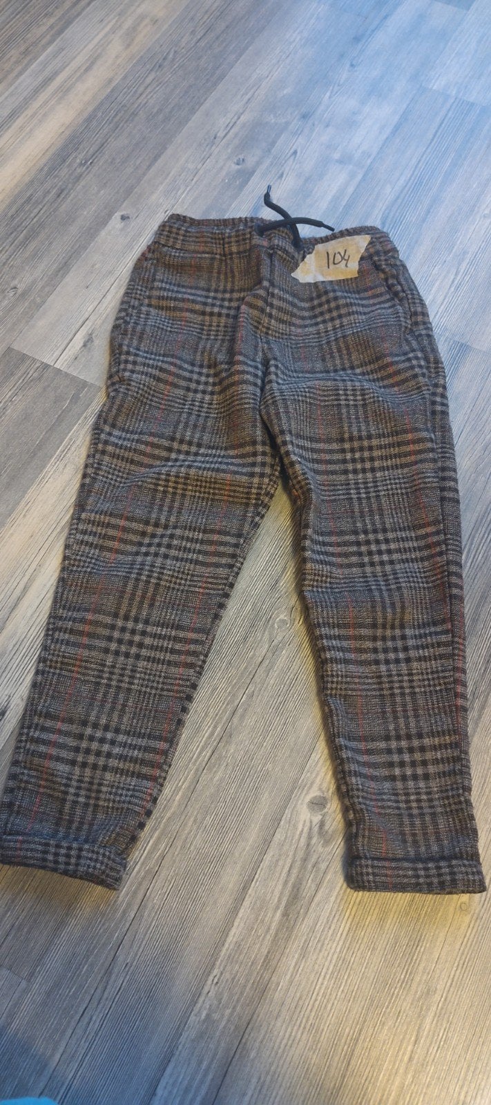 Shoeby geruite broek maat 98/104, Broek, Jongen of Meisje, Ophalen of Verzenden, Zo goed als nieuw