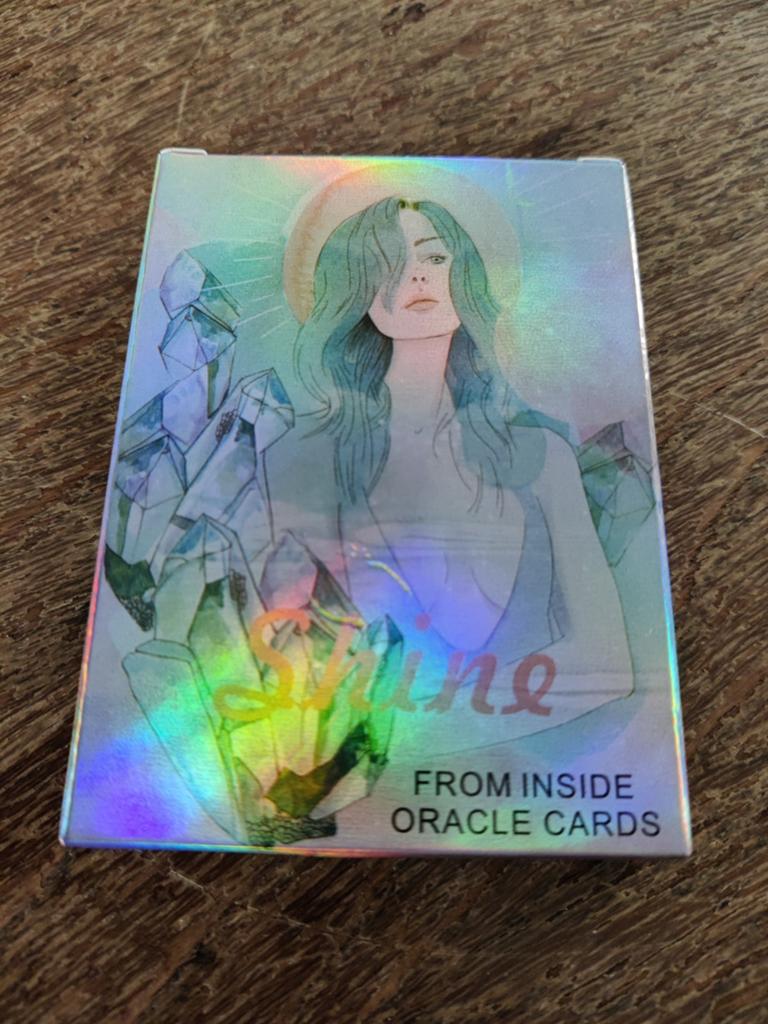 Shine from inside orakel kaarten deck, Boeken, Ophalen of Verzenden, Zo goed als nieuw, Tarot of Kaarten leggen, Overige typen