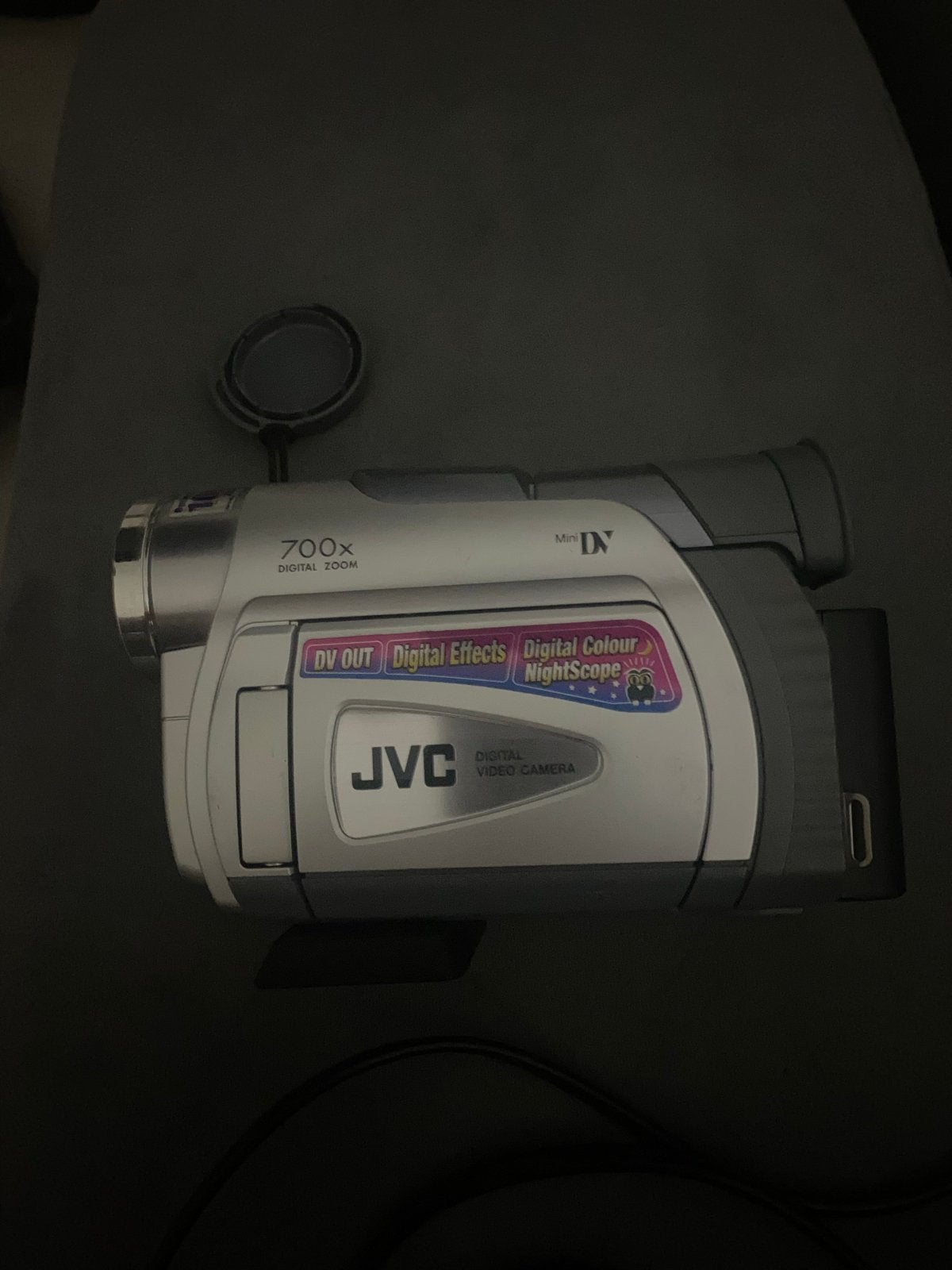 JVC Mini DV digitale videocamera met 700x zoom, Gebruikt, JVC, 20x of meer, Overige soorten