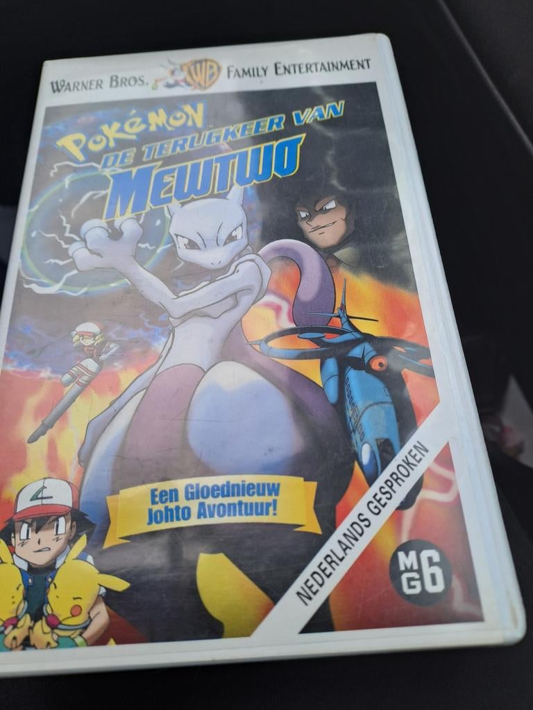Pokémon: De Terugkeer van Mewtwo VHS - Nederlands Gesproken, Cd's en Dvd's, Ophalen of Verzenden