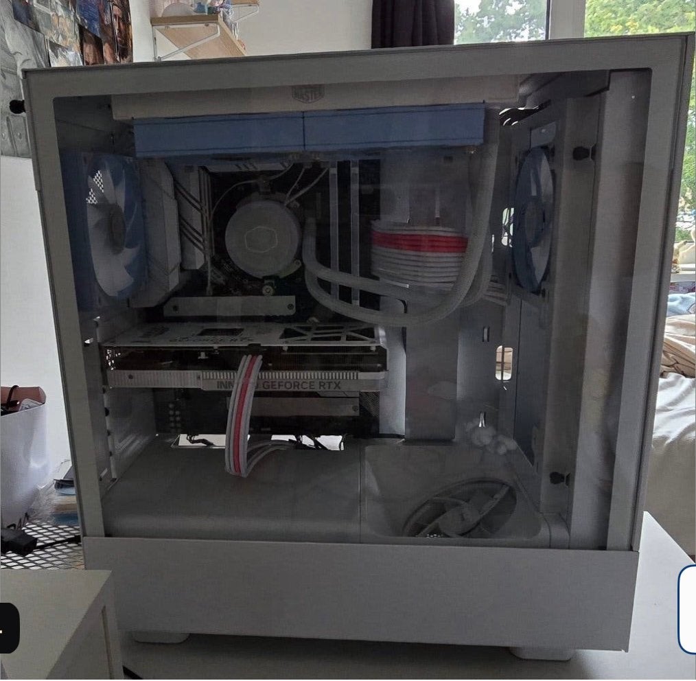 Gaming pc amd ryzen 7 5800x rtx 5060ti 16gb ram, Ophalen, Zo goed als nieuw, Gaming, SSD