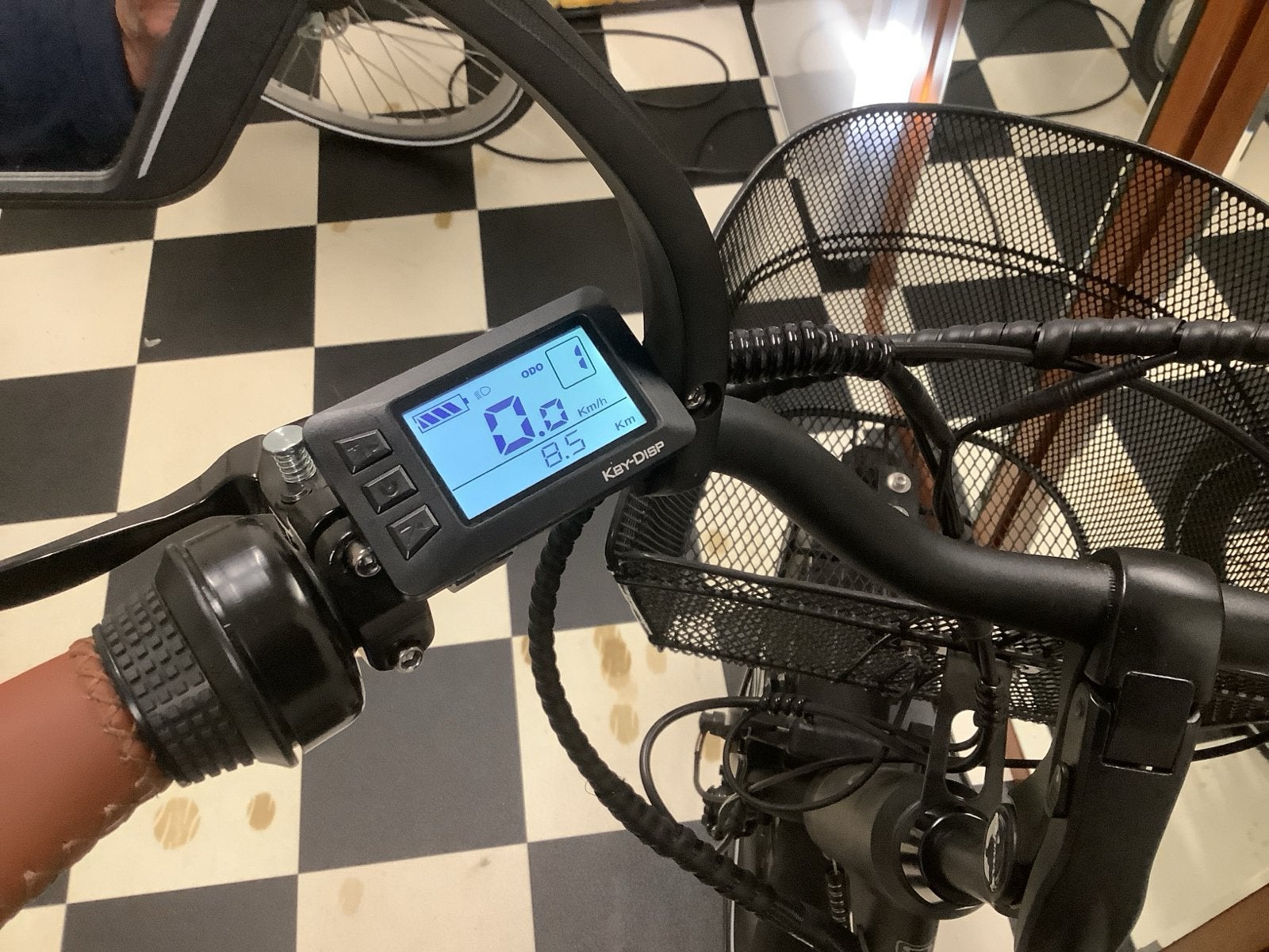 Van Rixel elektrische driewieler met manden, Fietsen en Brommers, Ophalen of Verzenden, Nieuw, Schijfrem