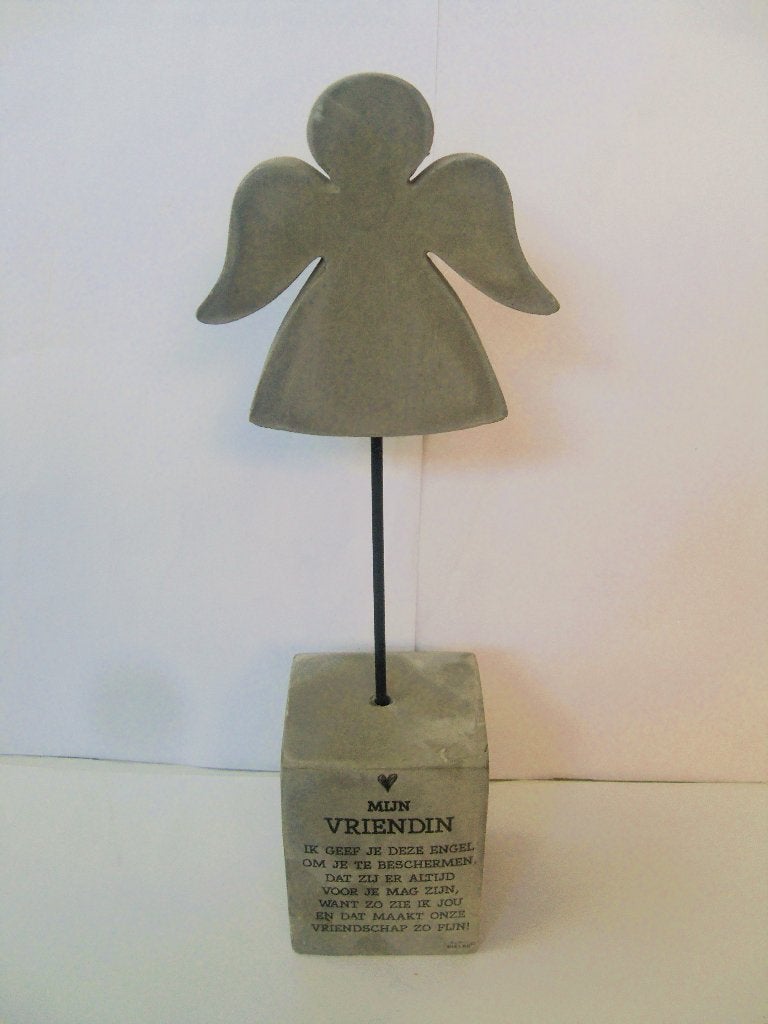 Beschermengel / mijn vriendin / kado / beeldje engel, Ophalen of Verzenden, Zo goed als nieuw, Religie