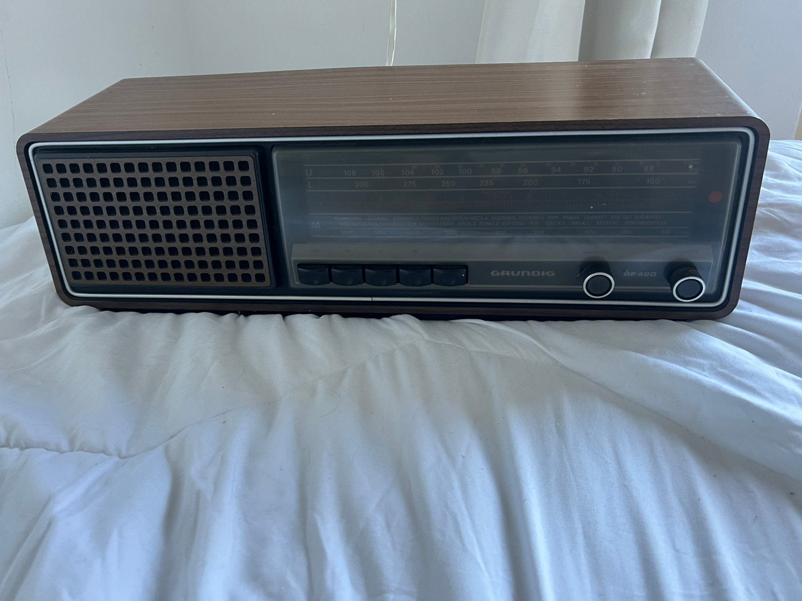 Grundig 420GB design Luidspreker, Ophalen of Verzenden, Gebruikt