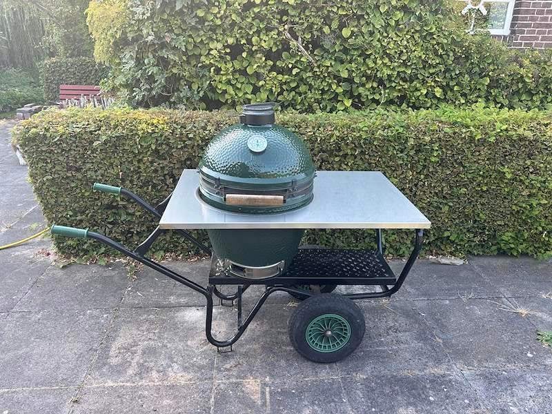 big green egg, Ophalen, Gebruikt, Big Green Egg, Met accessoires