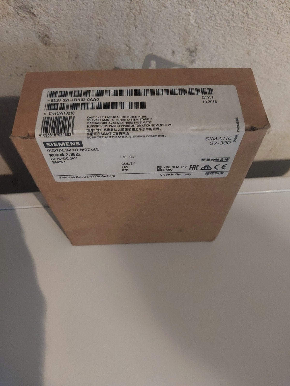 Siemens SM321 ingangsmodule, Verzenden, Nieuw