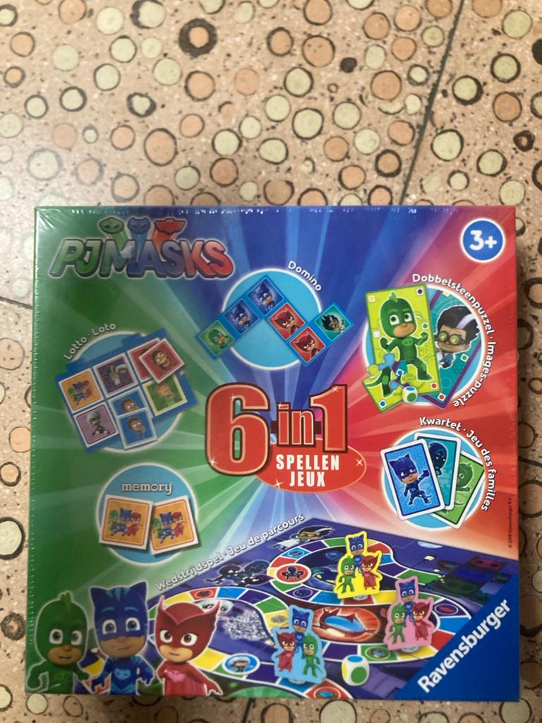 PJ Masks 6-in-1 Spellenpakket - Nieuw en Dichtgeseald, Een of twee spelers, Ophalen of Verzenden, Nieuw