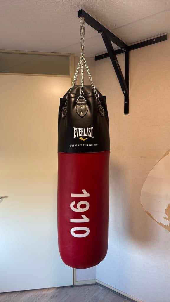 Everlast bokszak inc ophanging, Ophalen, Zo goed als nieuw, Bokszak