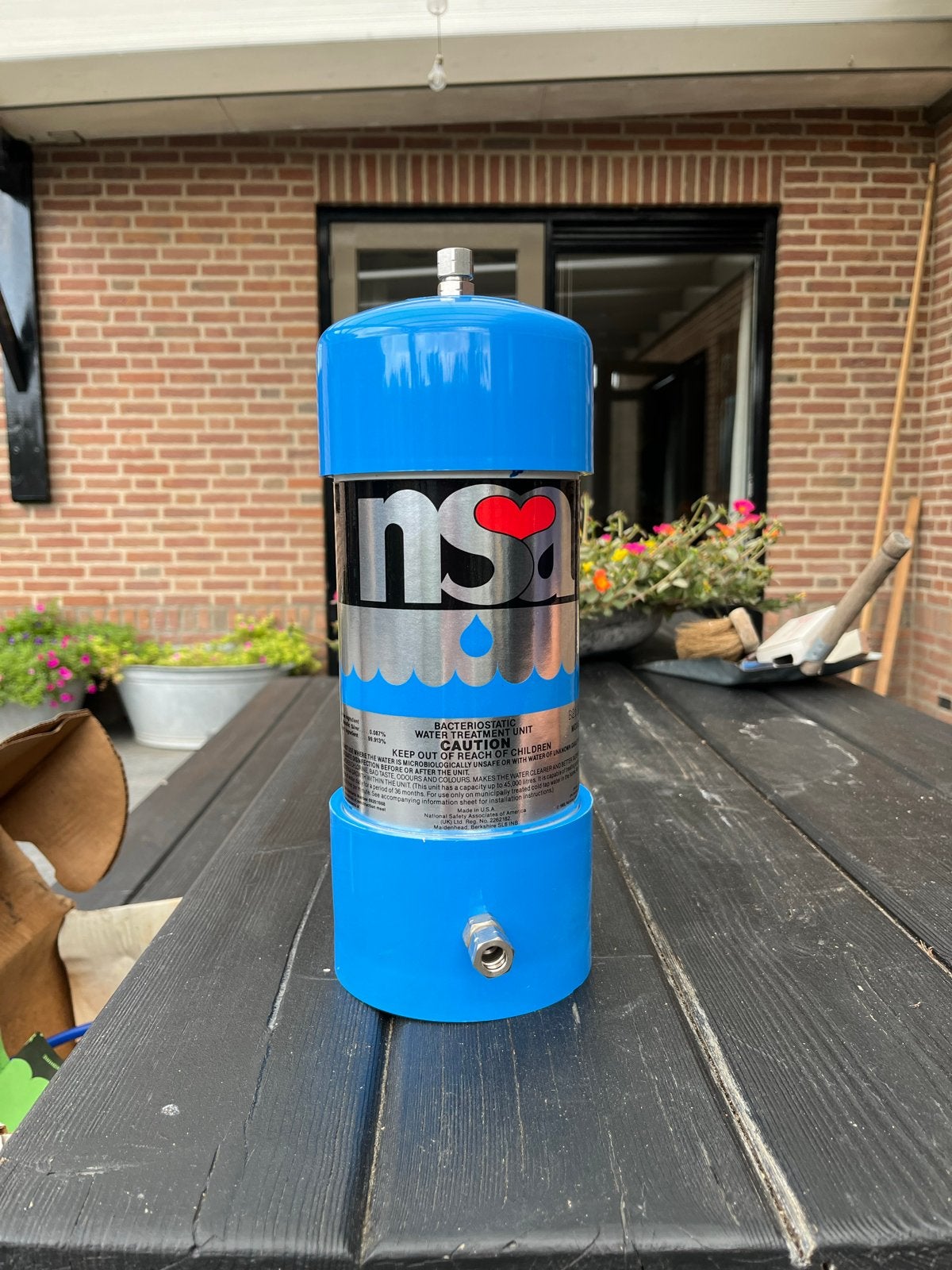 4 st. NSA Bacteriostatische Waterbehandelingseenheid, Witgoed en Apparatuur, Ophalen, Nieuw