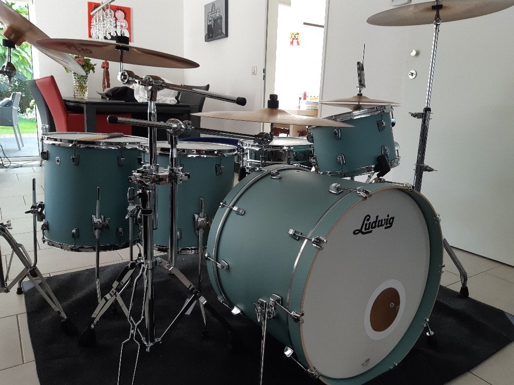 Ludwig NeuSonic Skyline Blue, Muziek en Instrumenten, Ophalen, Zo goed als nieuw, Ludwig