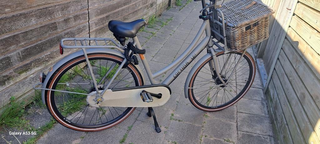 Mooie Cortina fiets Quarz Grey mat framemaat 57, Versnellingen, 56 cm of meer, Zo goed als nieuw, Ophalen