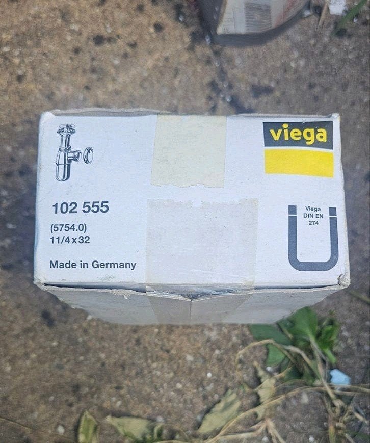 Nieuwe Viega Sifon Chroom 1 1/4 x 32 - Made in Germany, Ophalen