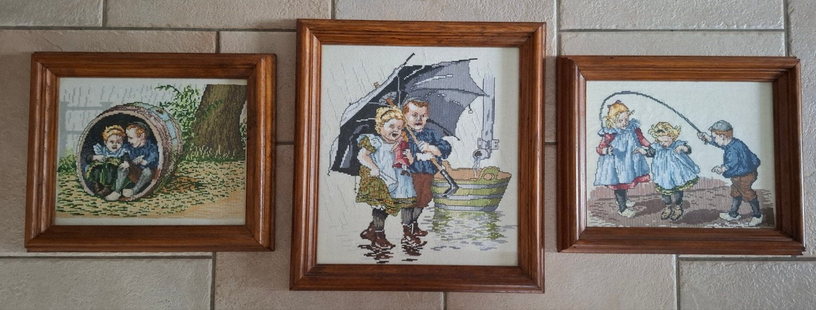 3 schilderijen Ot en Sien, Ophalen